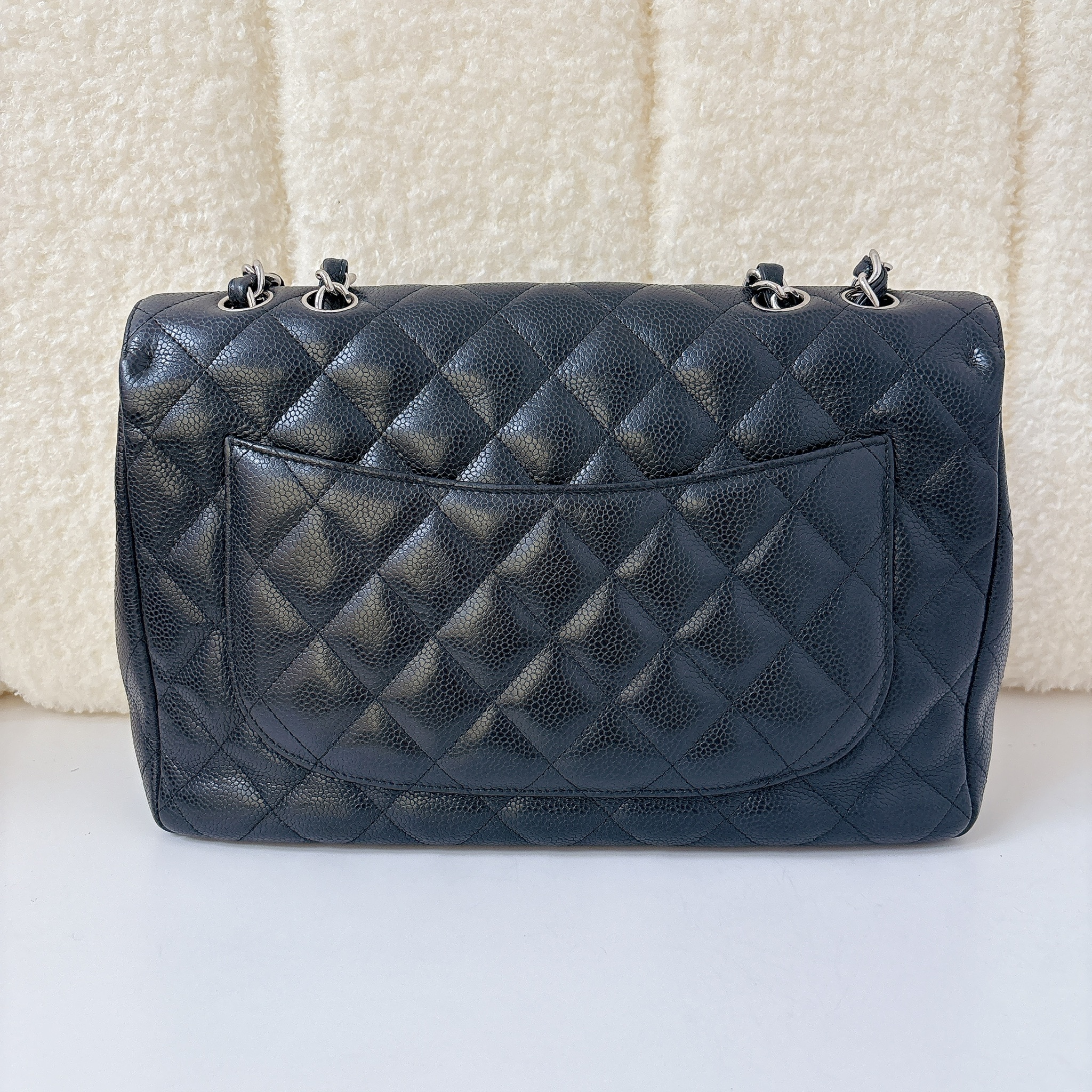 Chanel Classic Flap Bag - Black / SHW