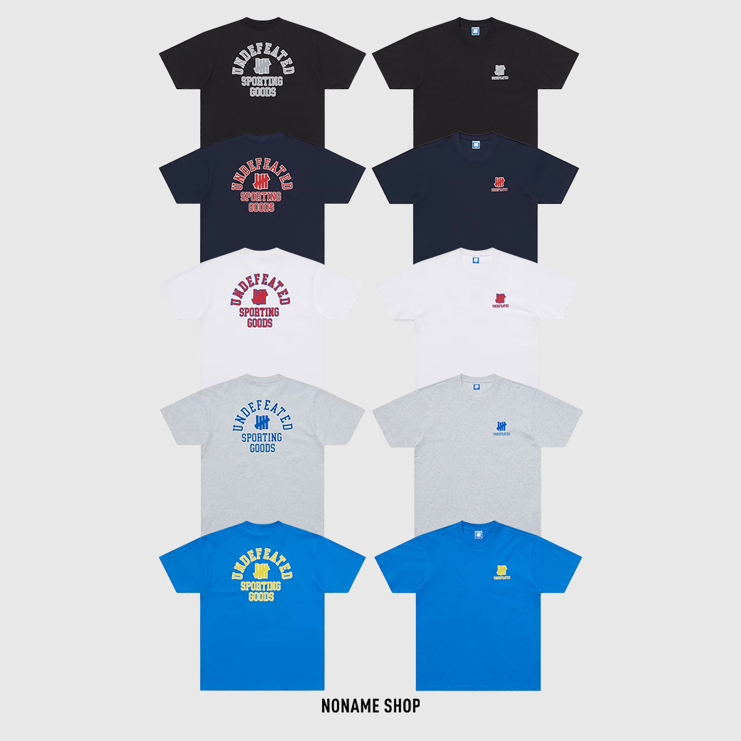 UNDEFEATED SS26 經典 LOGO 美式 復古 字母 涼感 短袖 短TEE 五色 (男款)