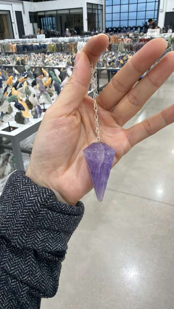 WN199 A199 紫水晶靈擺 (款式隨機)