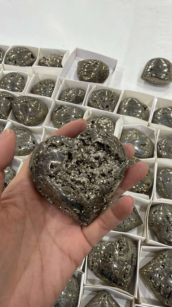 WN200 A200 心形黃鐵礦 (款式隨機)