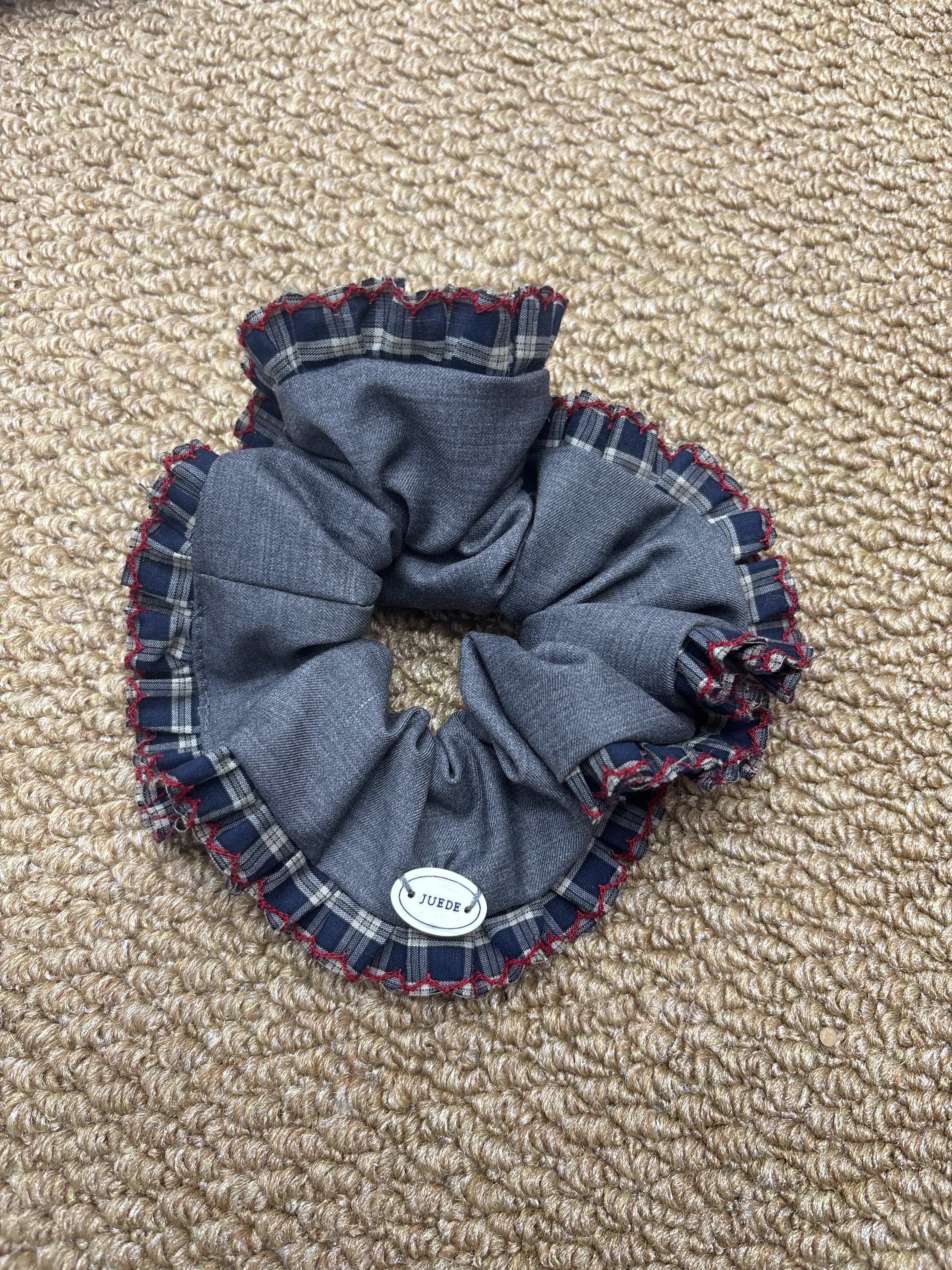 花邊吊飾設計髮圈