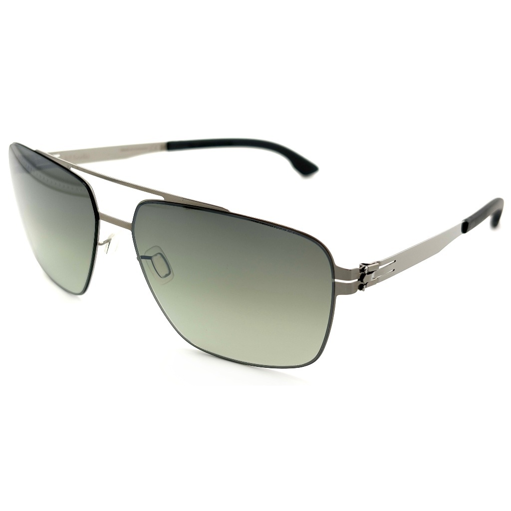 【ic! berlin】Ryan Shiny Graphite-60mm太陽眼鏡(IC0065 02P)
