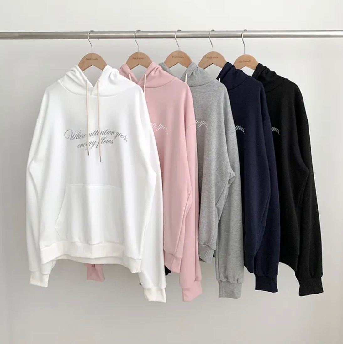 【18/3完額外95折首批優惠價預訂】韓國天使之翼連帽衛衣（5色）