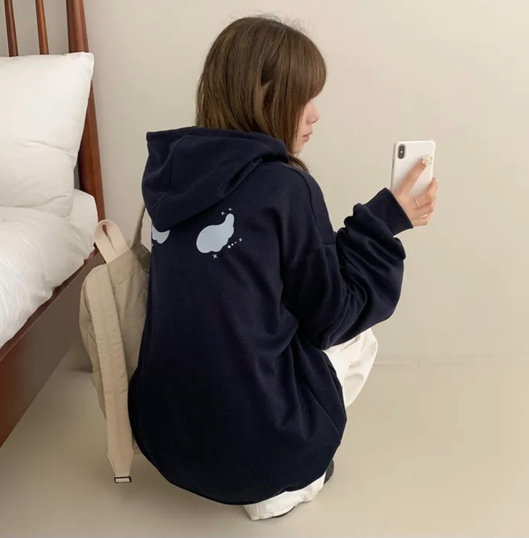 【18/3完額外95折首批優惠價預訂】韓國天使之翼連帽衛衣（5色）