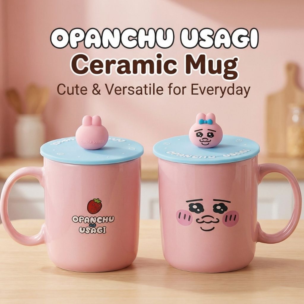 褲褲兔 底褲兔| 3D陶瓷杯連蓋