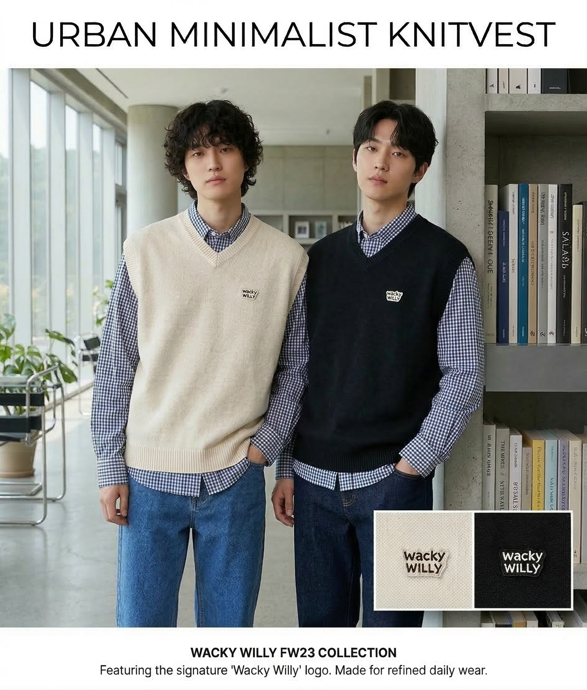【預購】WACKY WILLY FF031410 針織背心