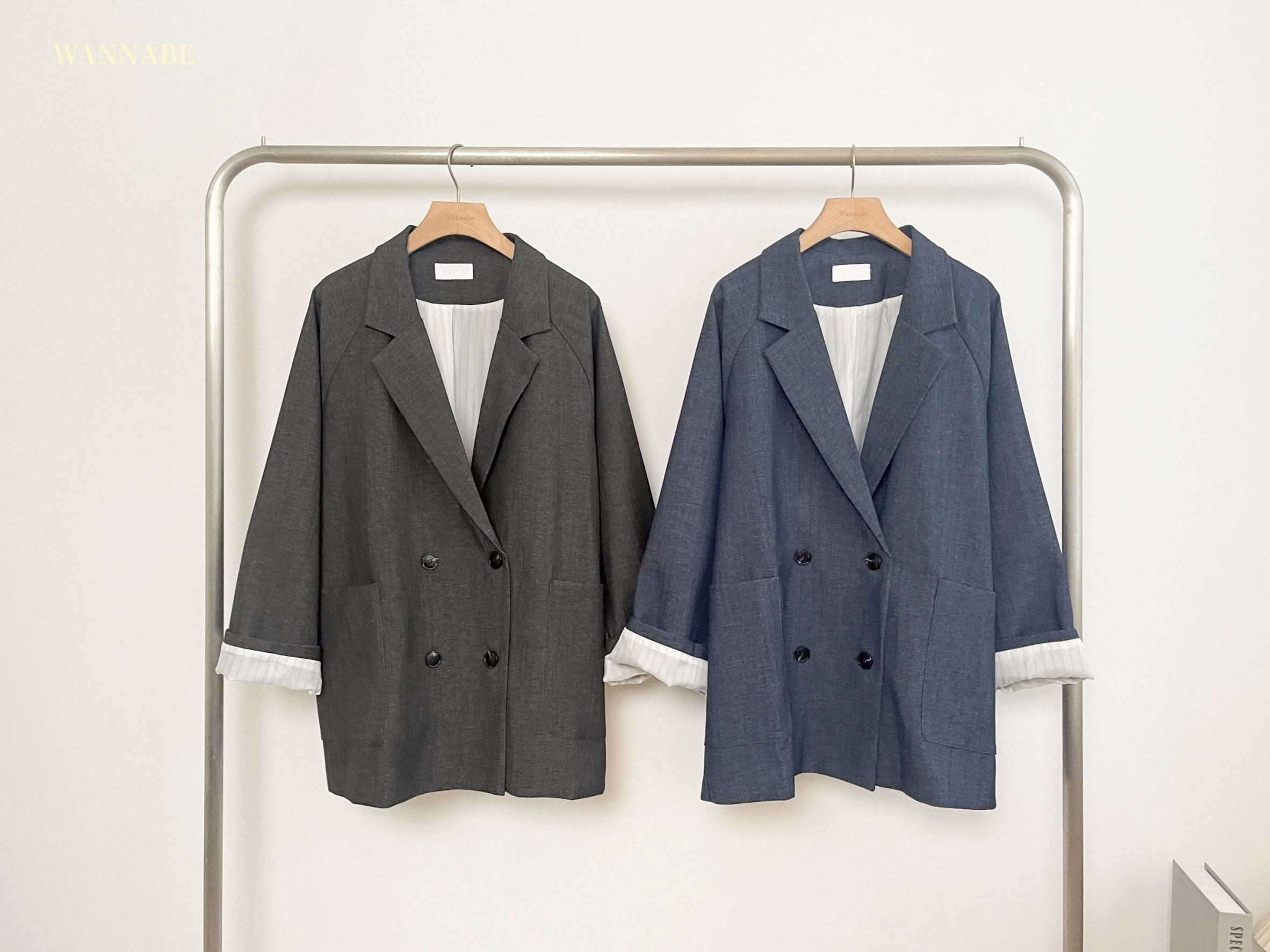 G5945-四釦西裝外套