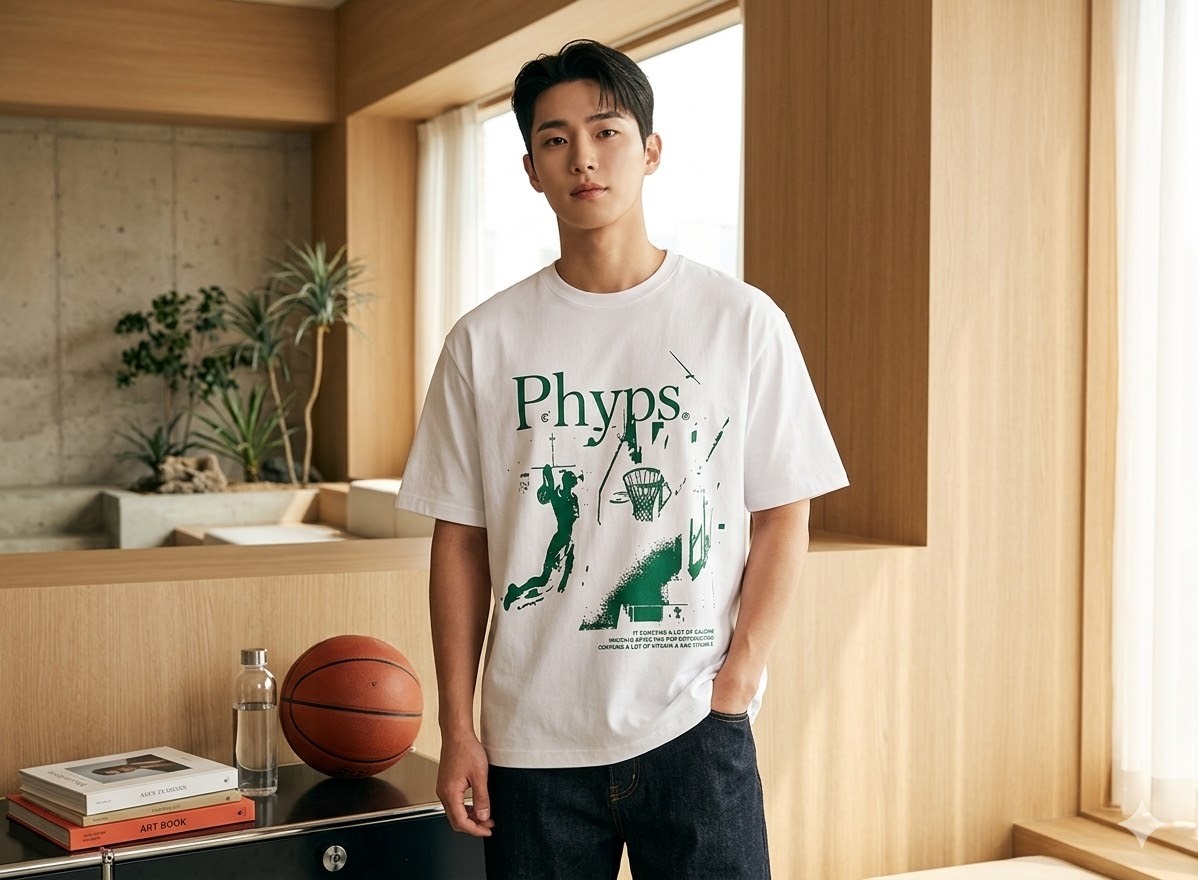【預購】K031461 PHYPS  籃球灌籃短袖 T-Shirt