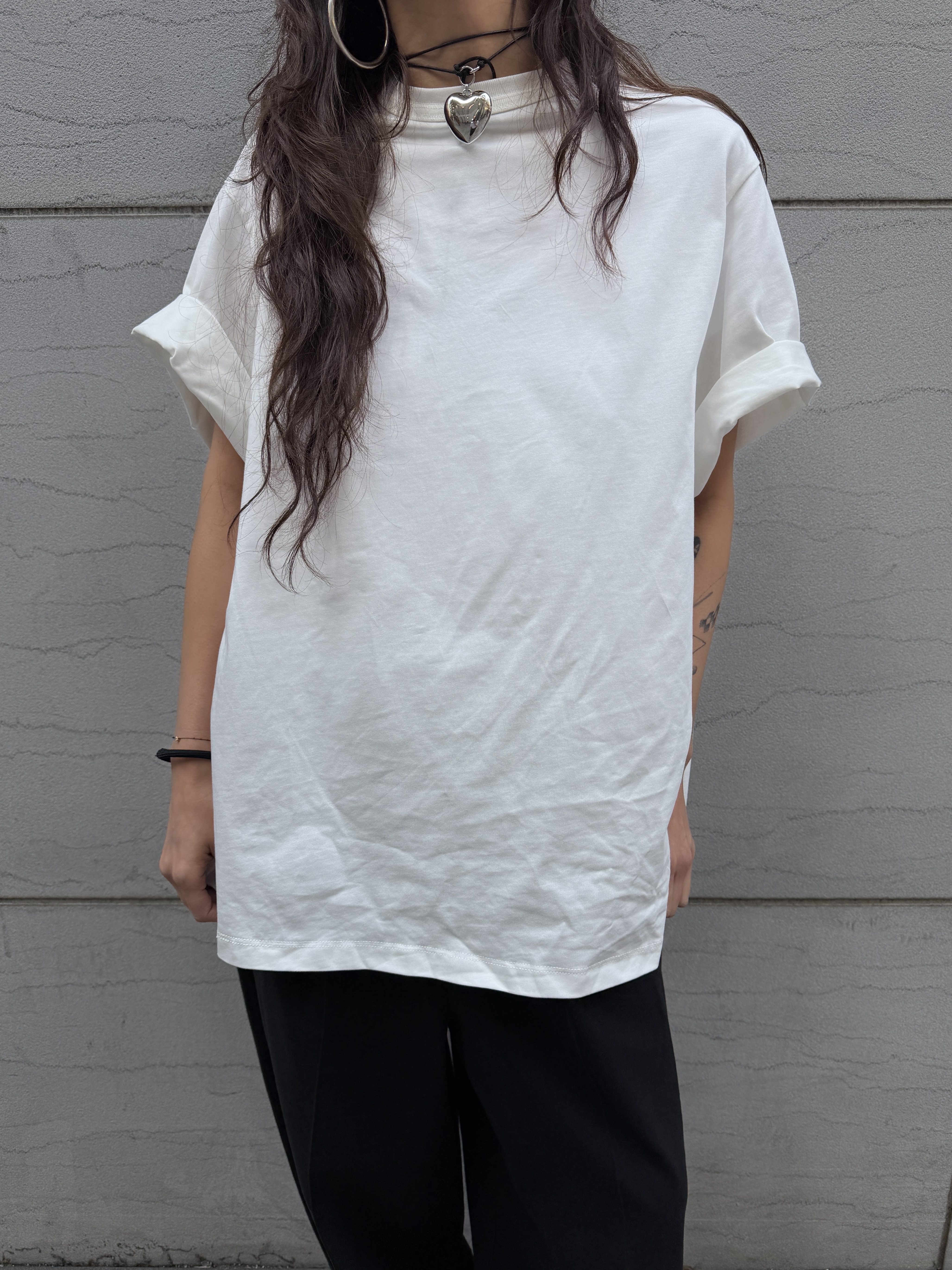 PDD Collection Mid-length short sleeve tee