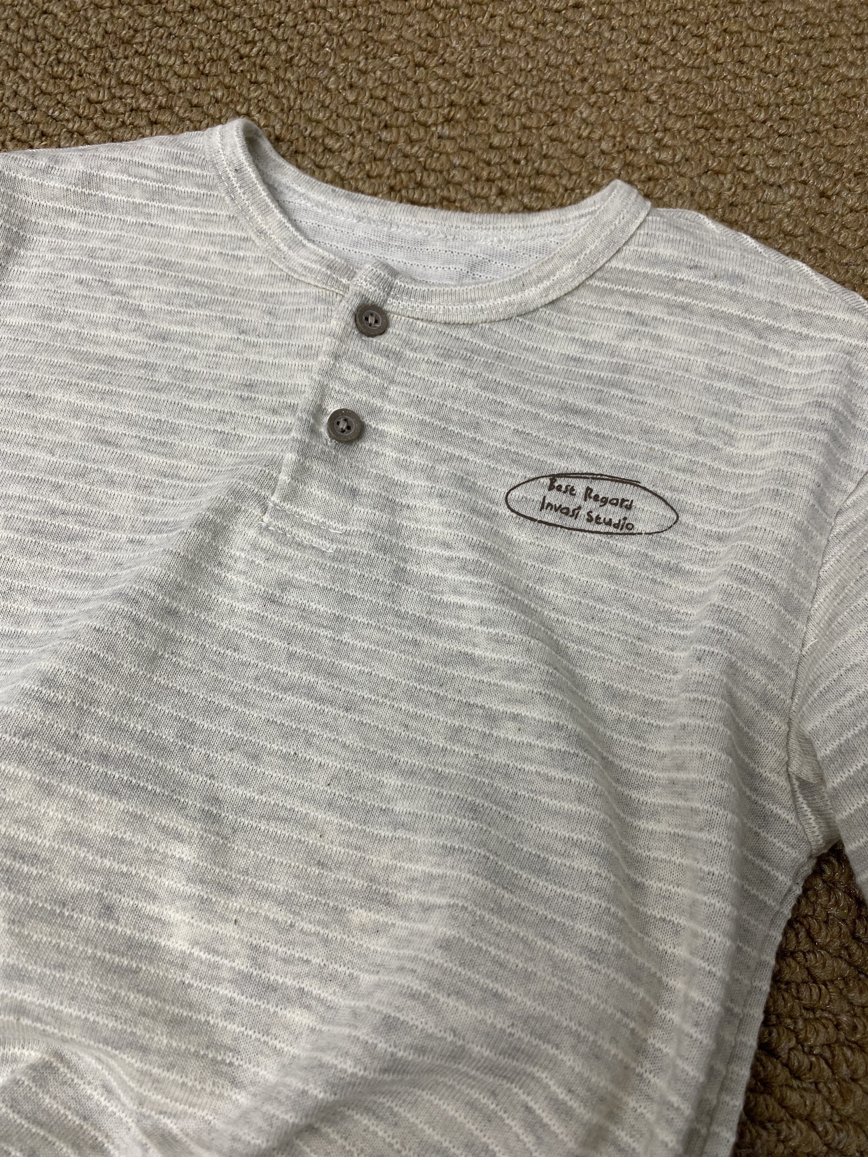 A04421立體條紋上衣