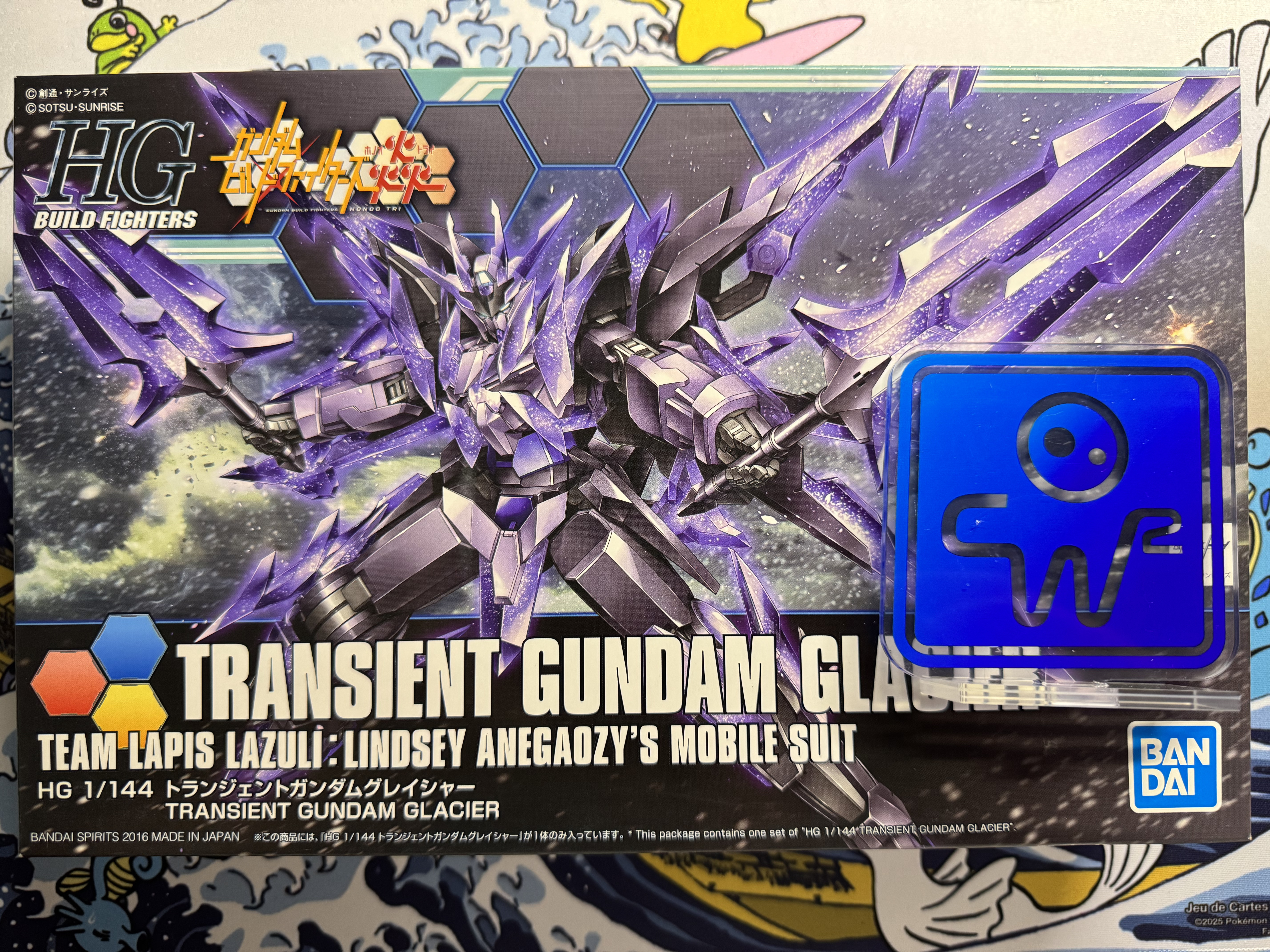 [ 寄賣 ] HGBF 1/144 TRANSIENT GUNDAM GLACIER ( CA )