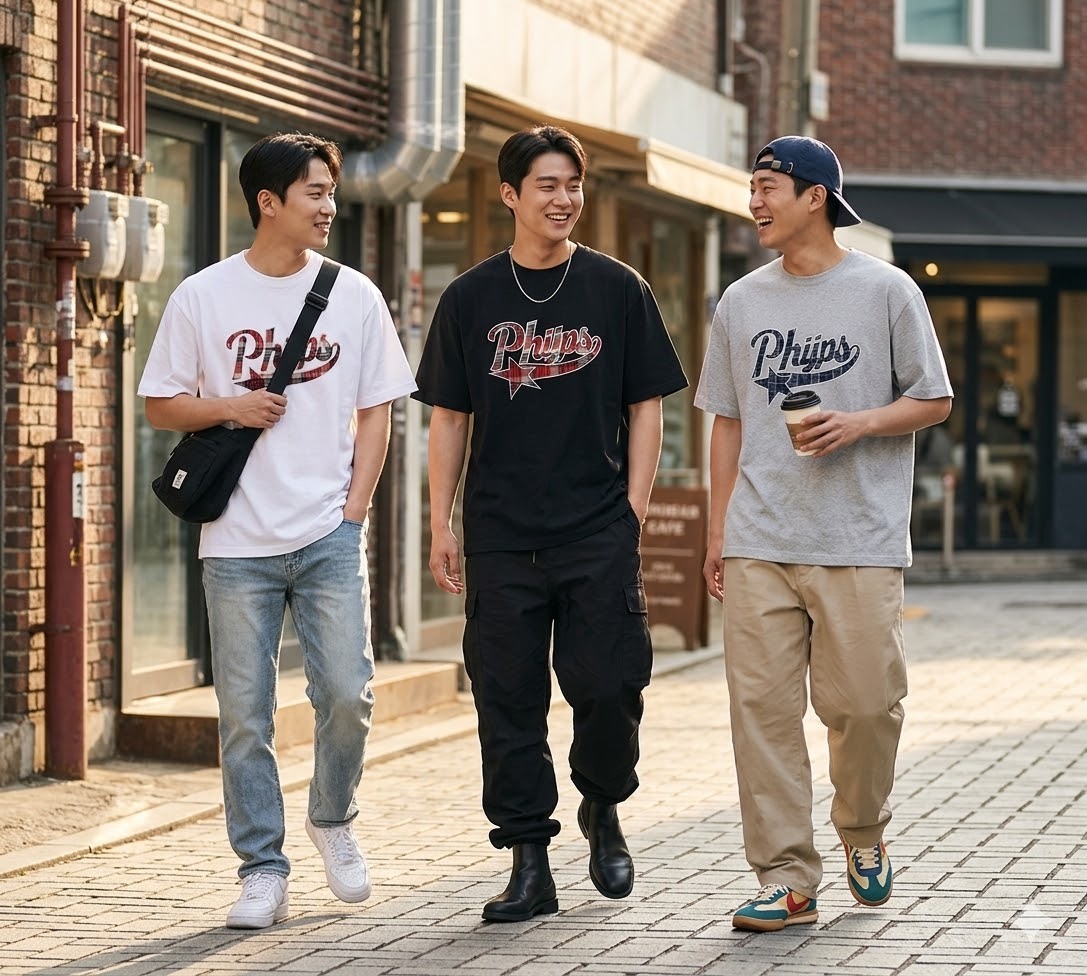 【預購】K031458 PHYPS  星形標誌短袖 T-Shirt