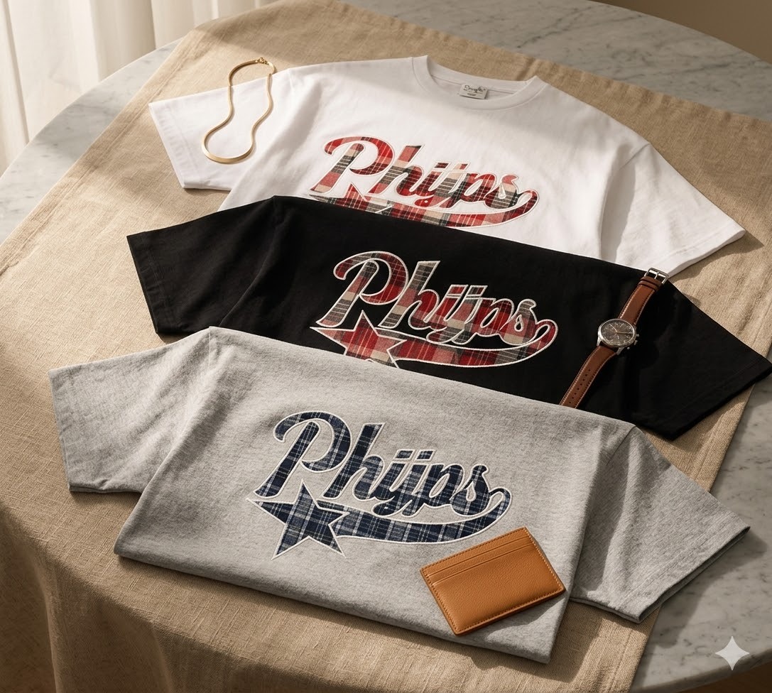 【預購】K031458 PHYPS  星形標誌短袖 T-Shirt