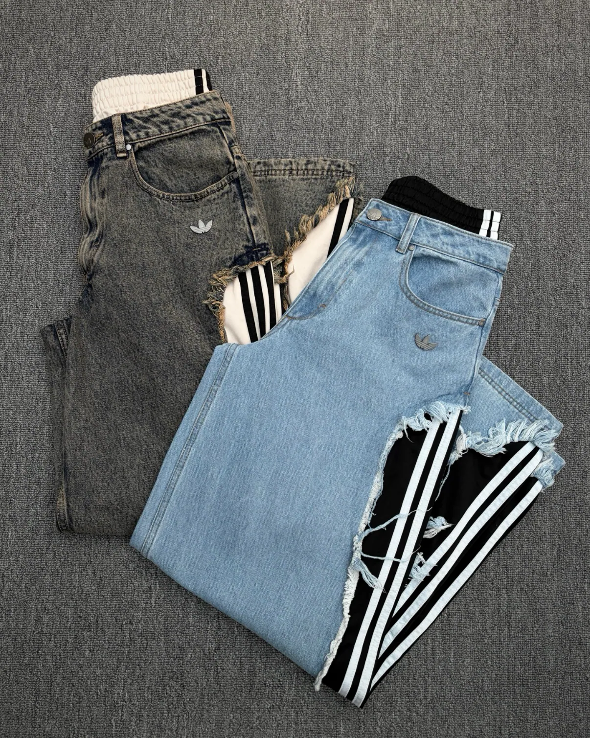 (預訂) ADIDAS ADILENIUM 破壞牛仔褲