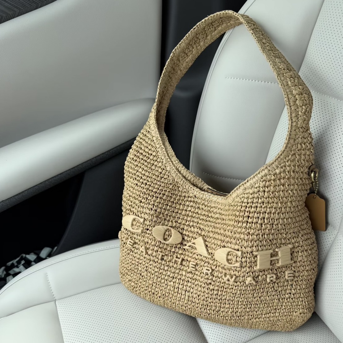 《美國代購》Coach Brooklyn 草編包 編織包 28/34/39