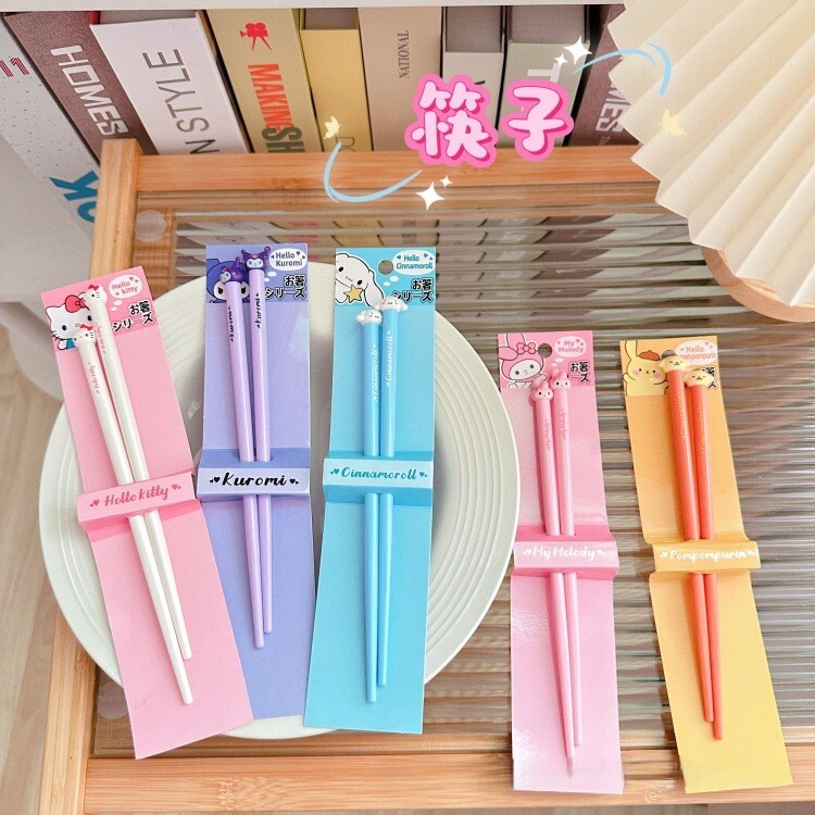 任選兩件$100【H0513】可愛卡通造型防黴筷子
