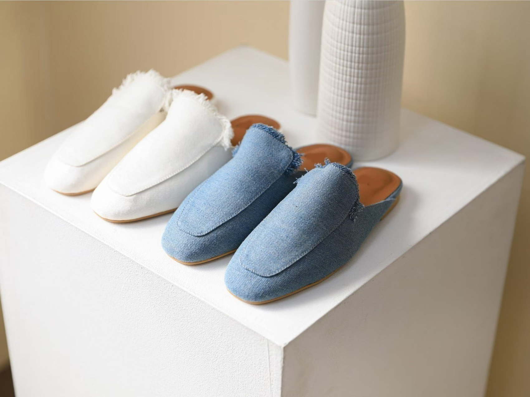 👑 2026 SS 牛仔布百搭拖鞋 👑