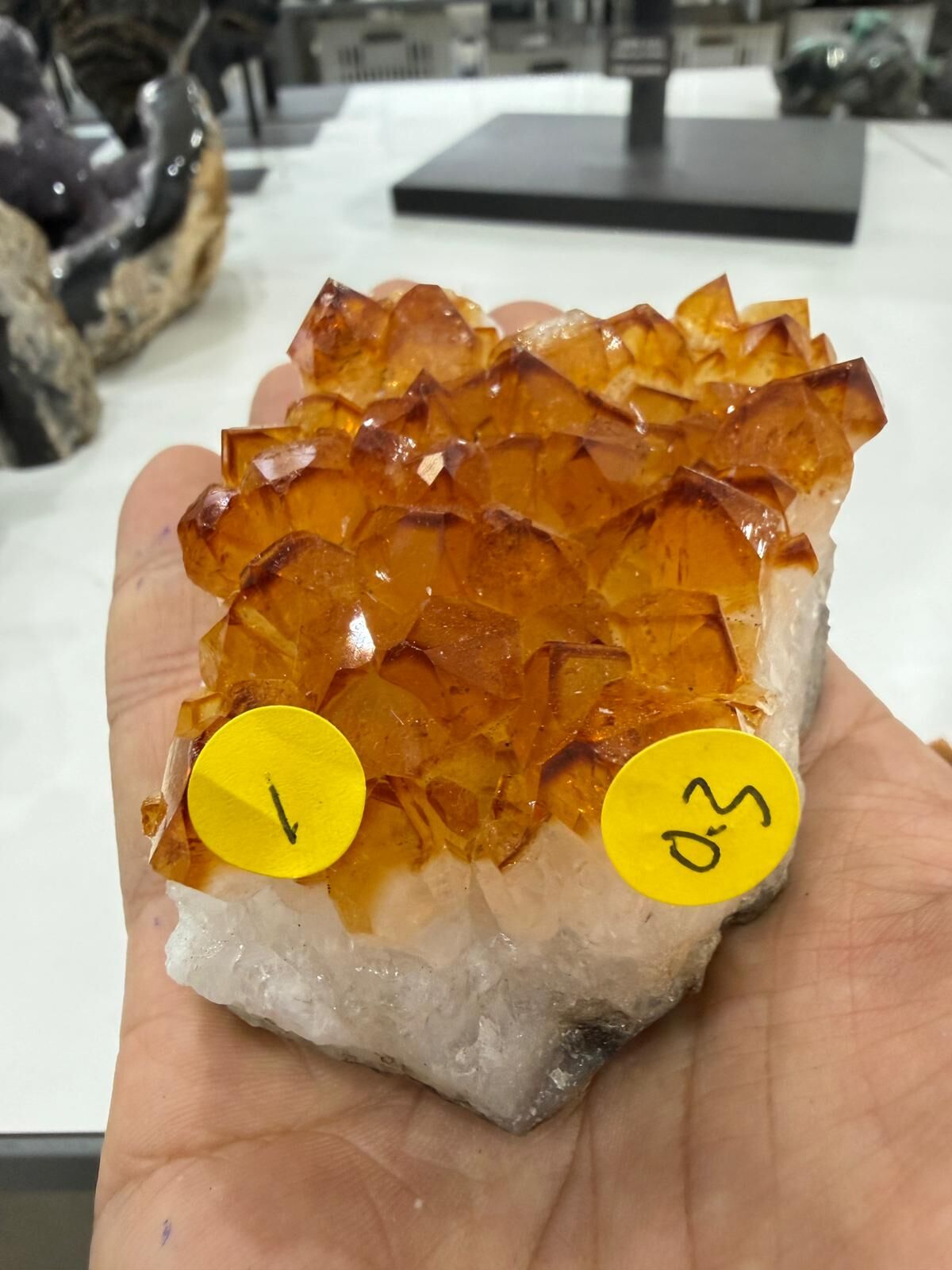 WN278 SIU1 黃水晶簇 0.30 kg