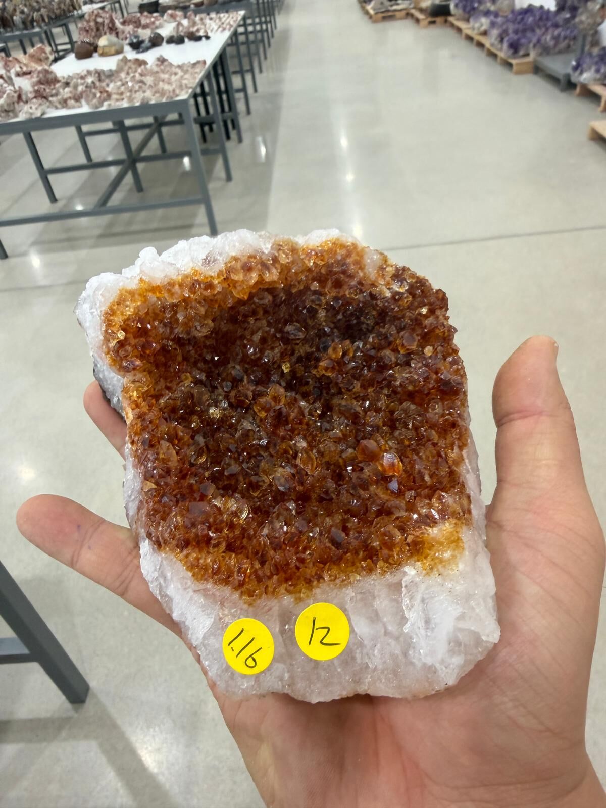 WN289 SIU12 黃水晶簇 1.16 kg