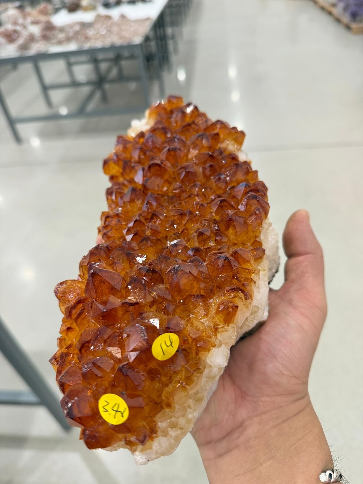 WN291 SIU14 黃水晶簇 3.46 kg