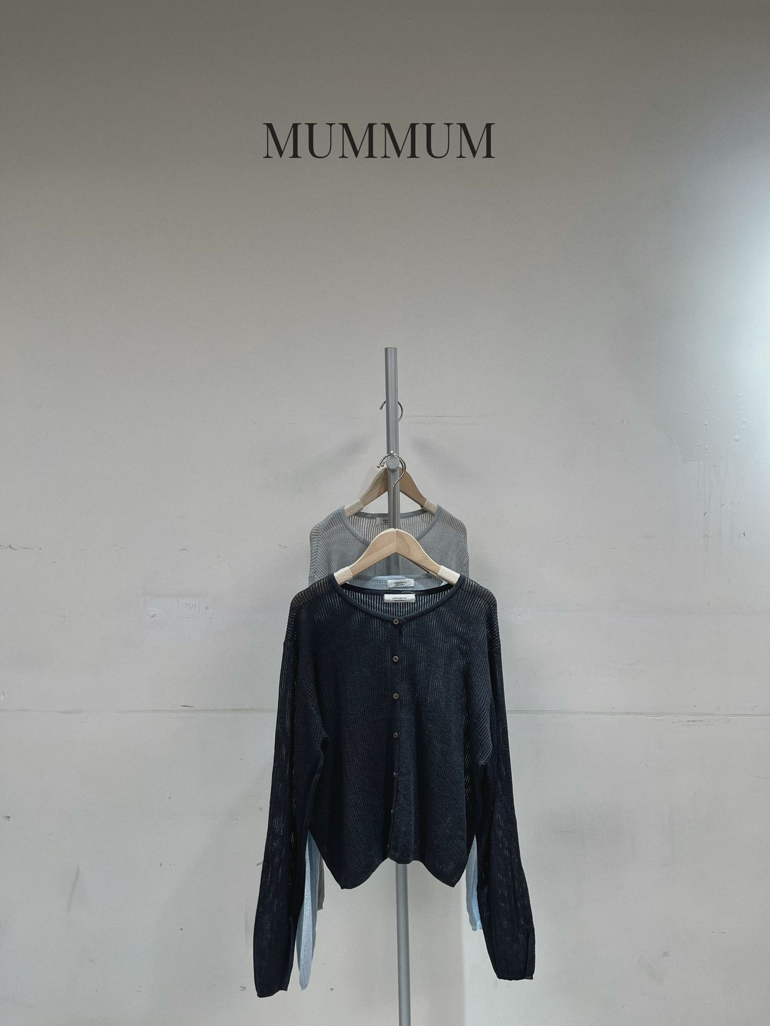 0213187a/針織涼透純色外套 44/34/21