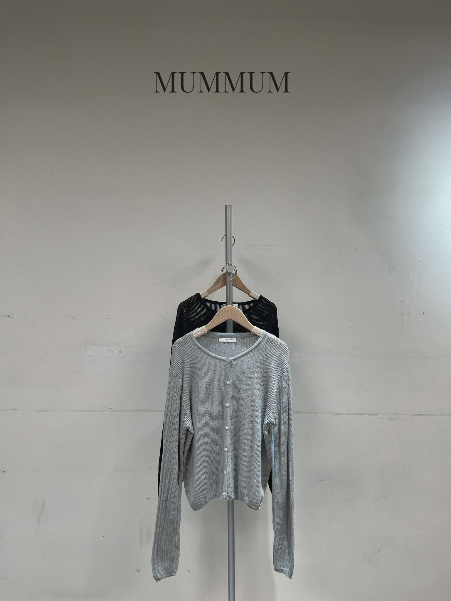 0213187a/針織涼透純色外套 44/34/21