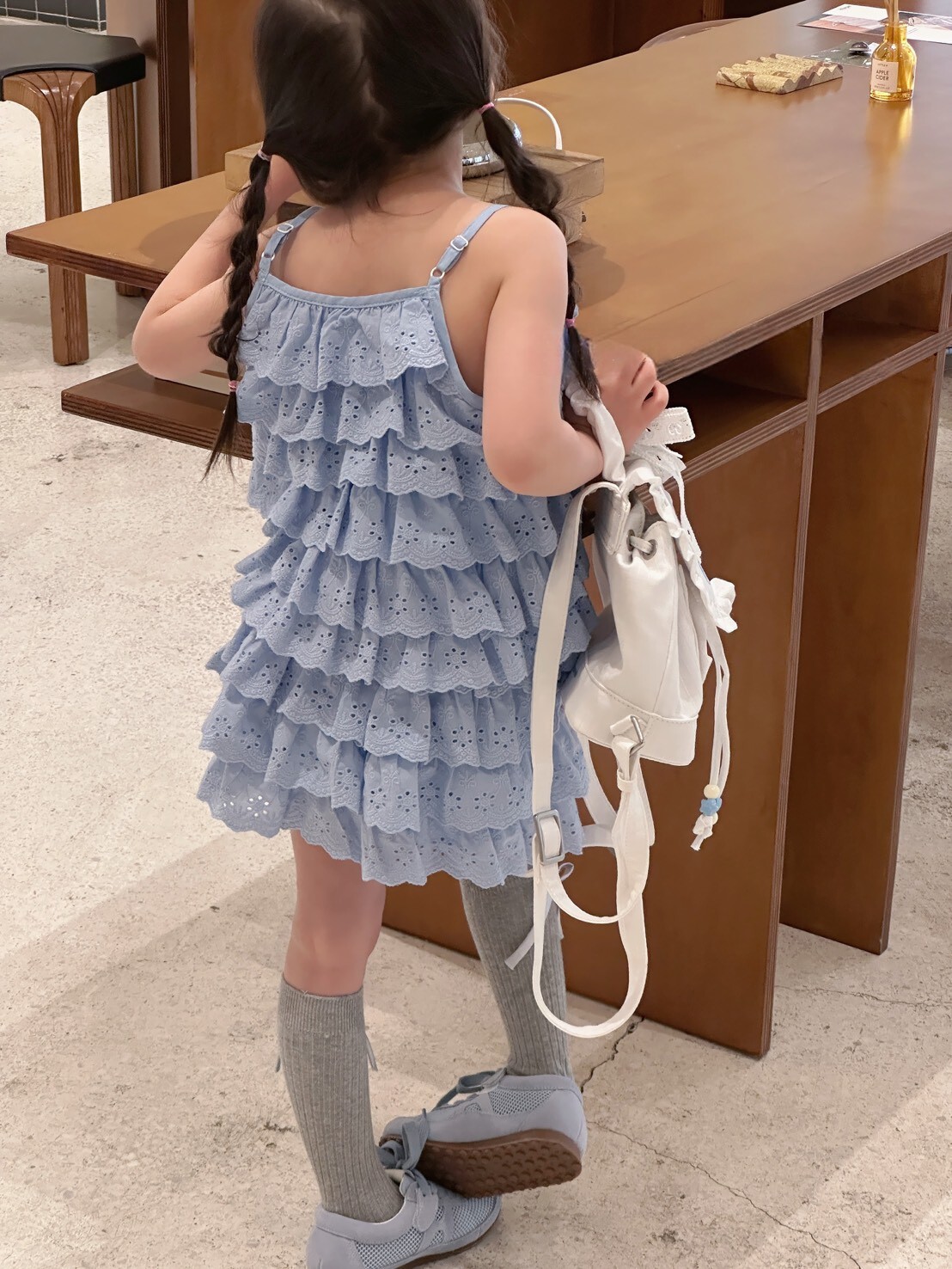 小公主蕾絲蛋糕裙