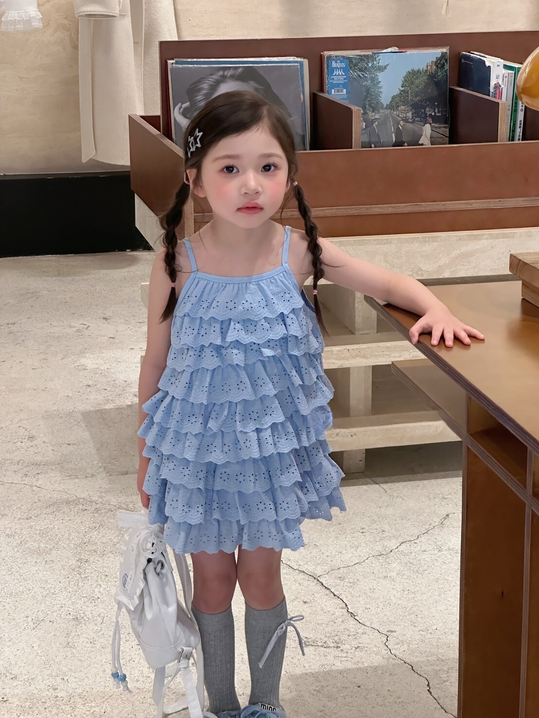 小公主蕾絲蛋糕裙