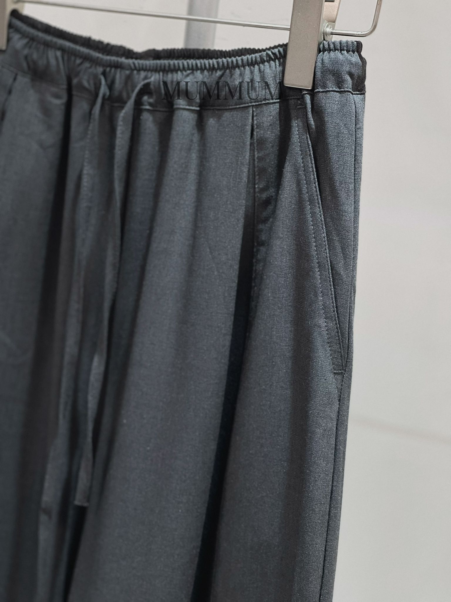 03698a/超休閒垂直綁繩寬鬆長褲26-37/40/39