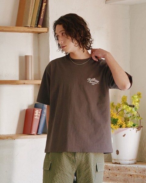 日本 Power To The People 老虎刺繍  T-Shirt