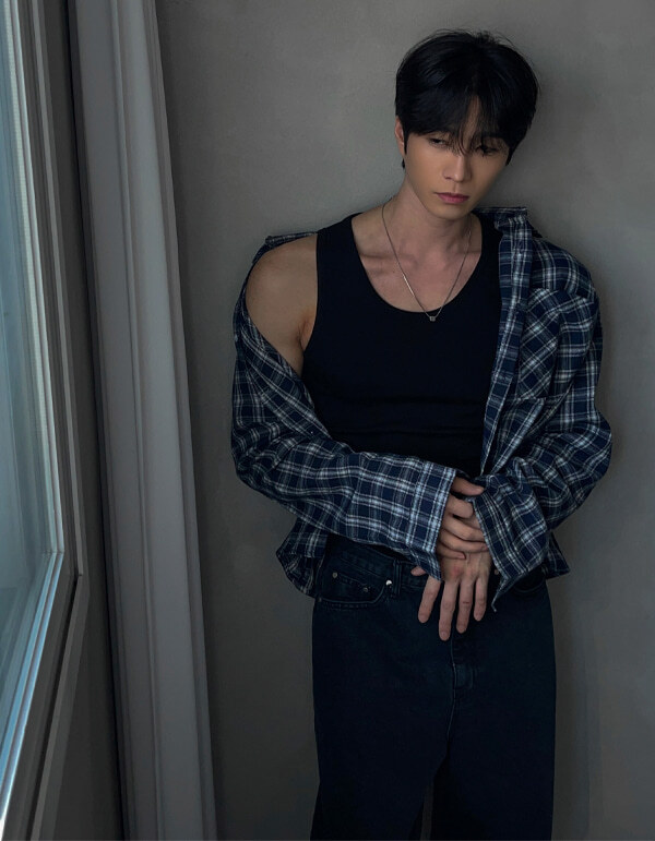 Ellen 短款格紋襯衫