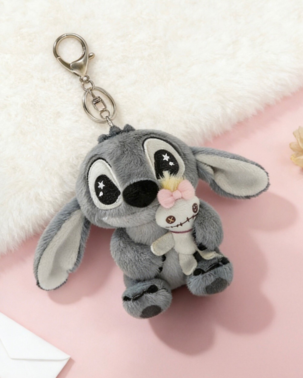 【逢甲 FUZZY】Disney 迪士尼 黑皮史迪奇 吊飾鑰匙圈