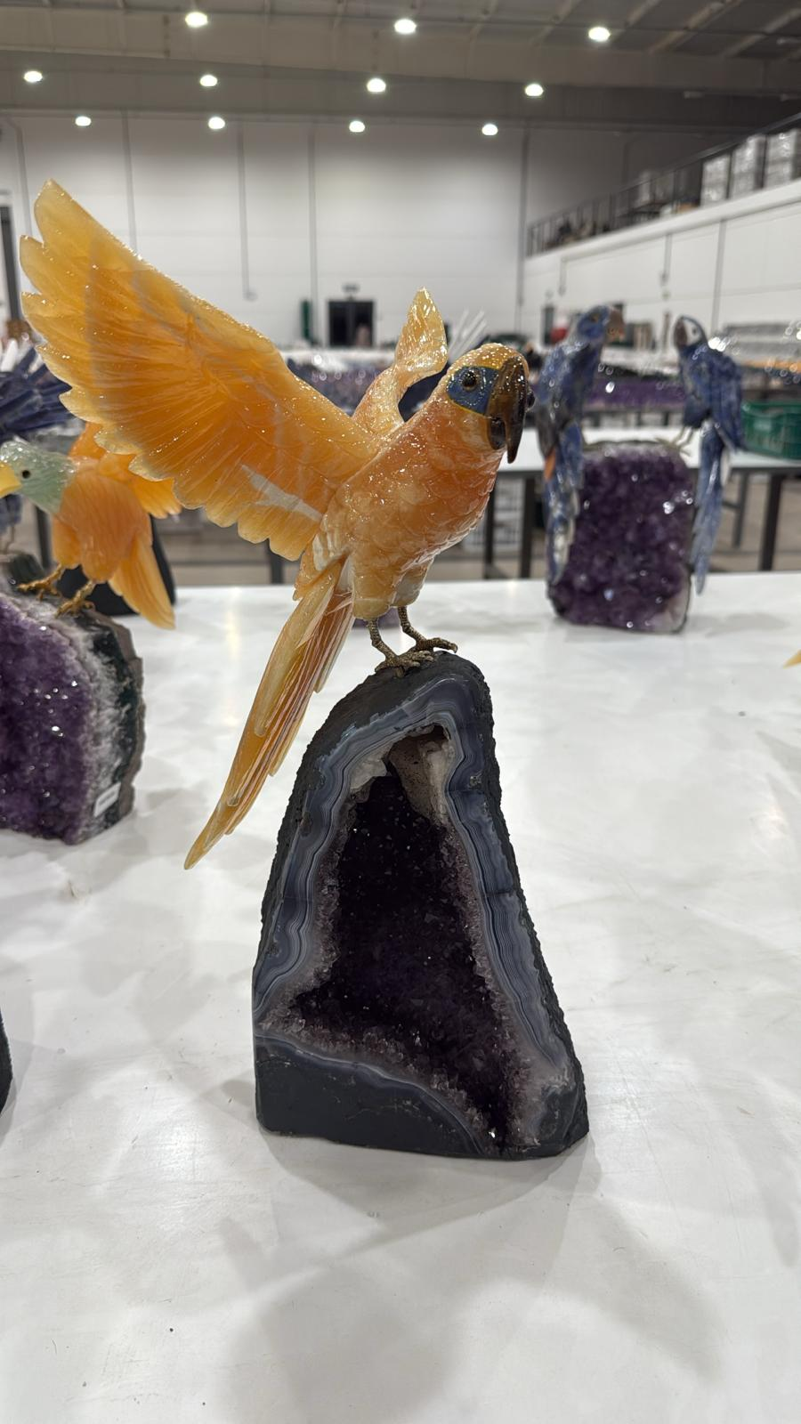 WN188 A188 水晶雀仔 大SIZE 大約最高度38 cm