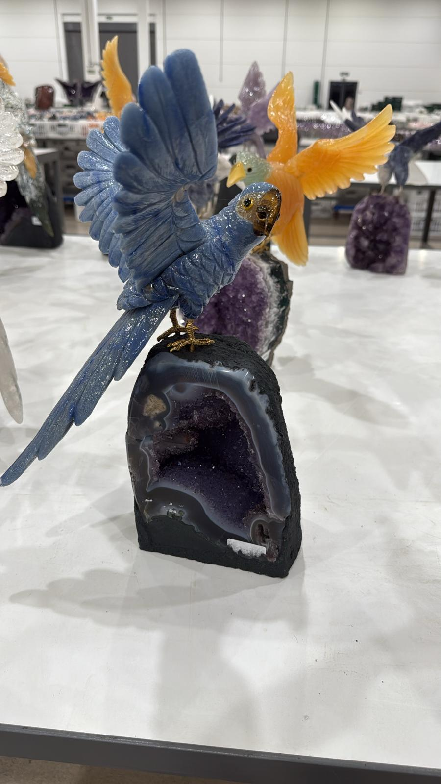 WN189 A189 水晶雀仔 大SIZE 大約最高度35 cm