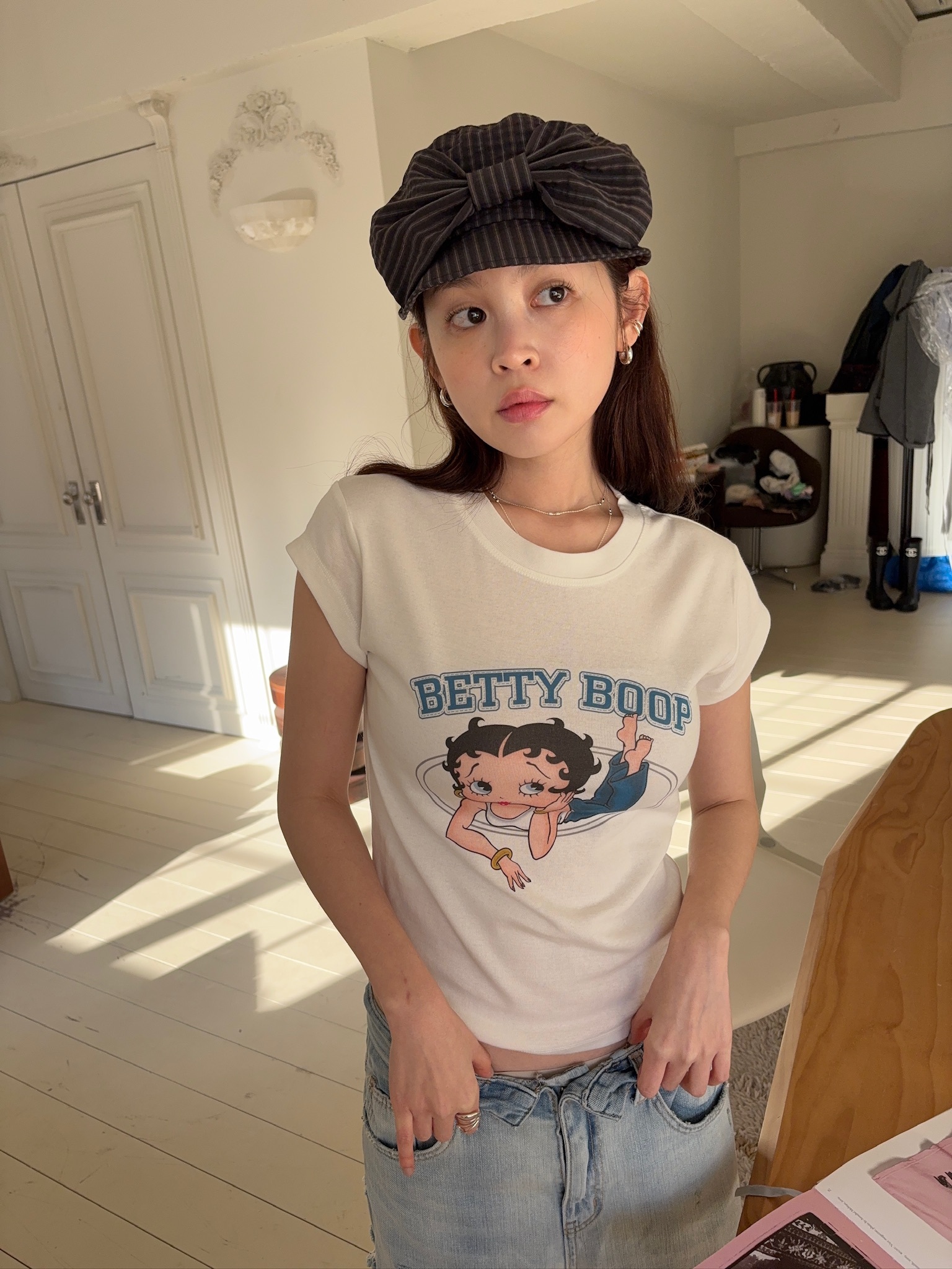 M06/ Betty Boop短袖上衣