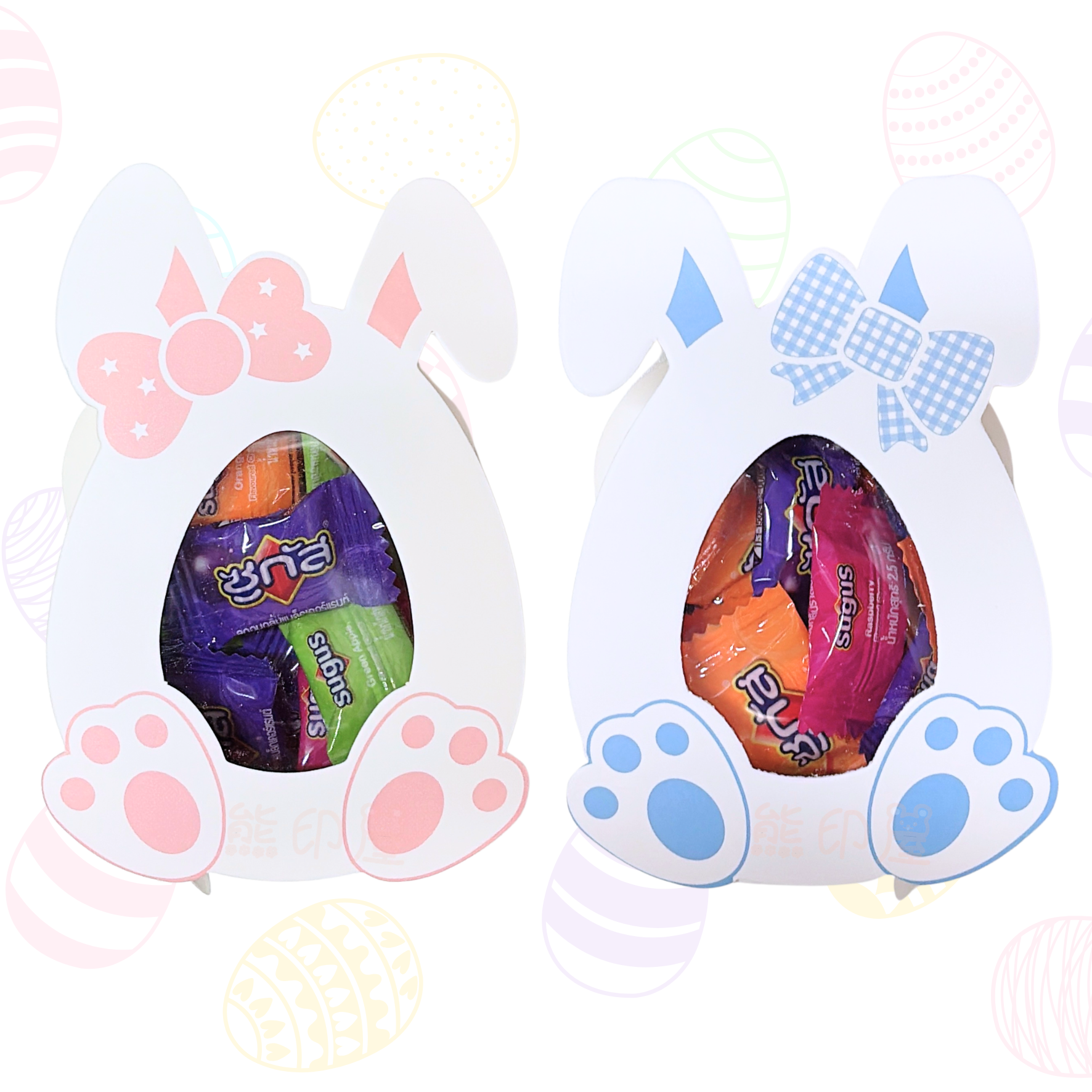 復活節兔仔糖果小禮盒一對