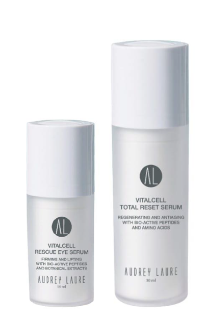BC260314-R17 Audrey Laure VitalCell全效細胞賦活眼/面套裝(1套2件)(細胞賦活亮眼精華 VitalCell Rescue Eye Serum 15ML+細胞賦活全效精華 VitalCell Total Reset Serum 30ML) (EXP 10/2027)