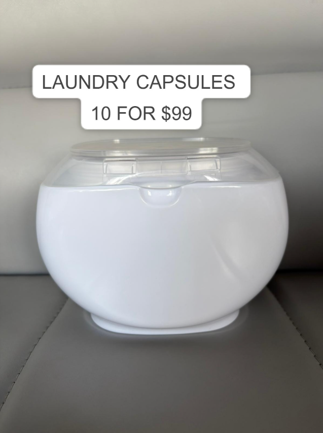 10 LAUNDRY CAPSULES