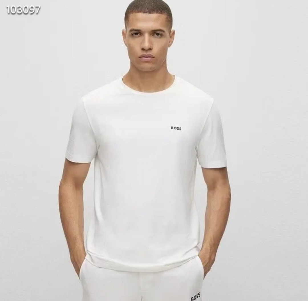 HUGO BOSS 小logo 男款 basic tee