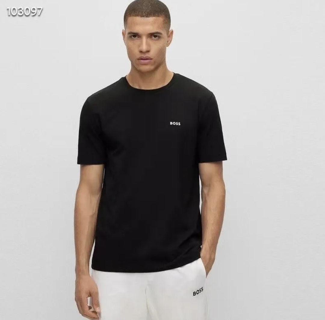 HUGO BOSS 小logo 男款 basic tee