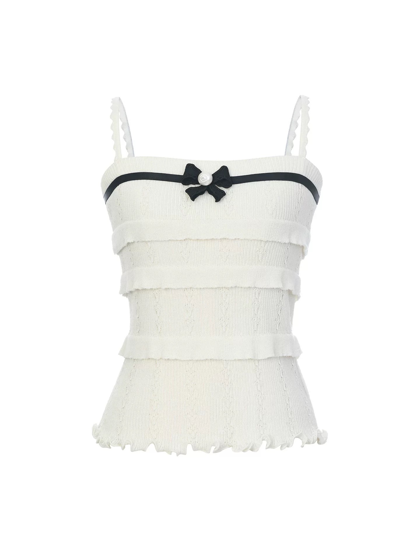 設計師家蛋糕感細肩帶背心