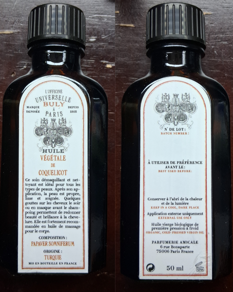 PV260314-L15-Officine Universelle Buly 罌粟籽油 (VEGETALE DE COQUELICOT) 50ML