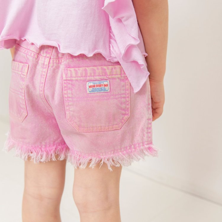 日本 90-140 俏皮流蘇短褲 4色