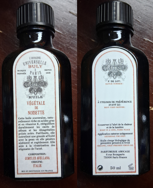 PV260314-L25-Officine Universelle Buly 榛果 (VEGETALE DE NOISETTE) 50ML