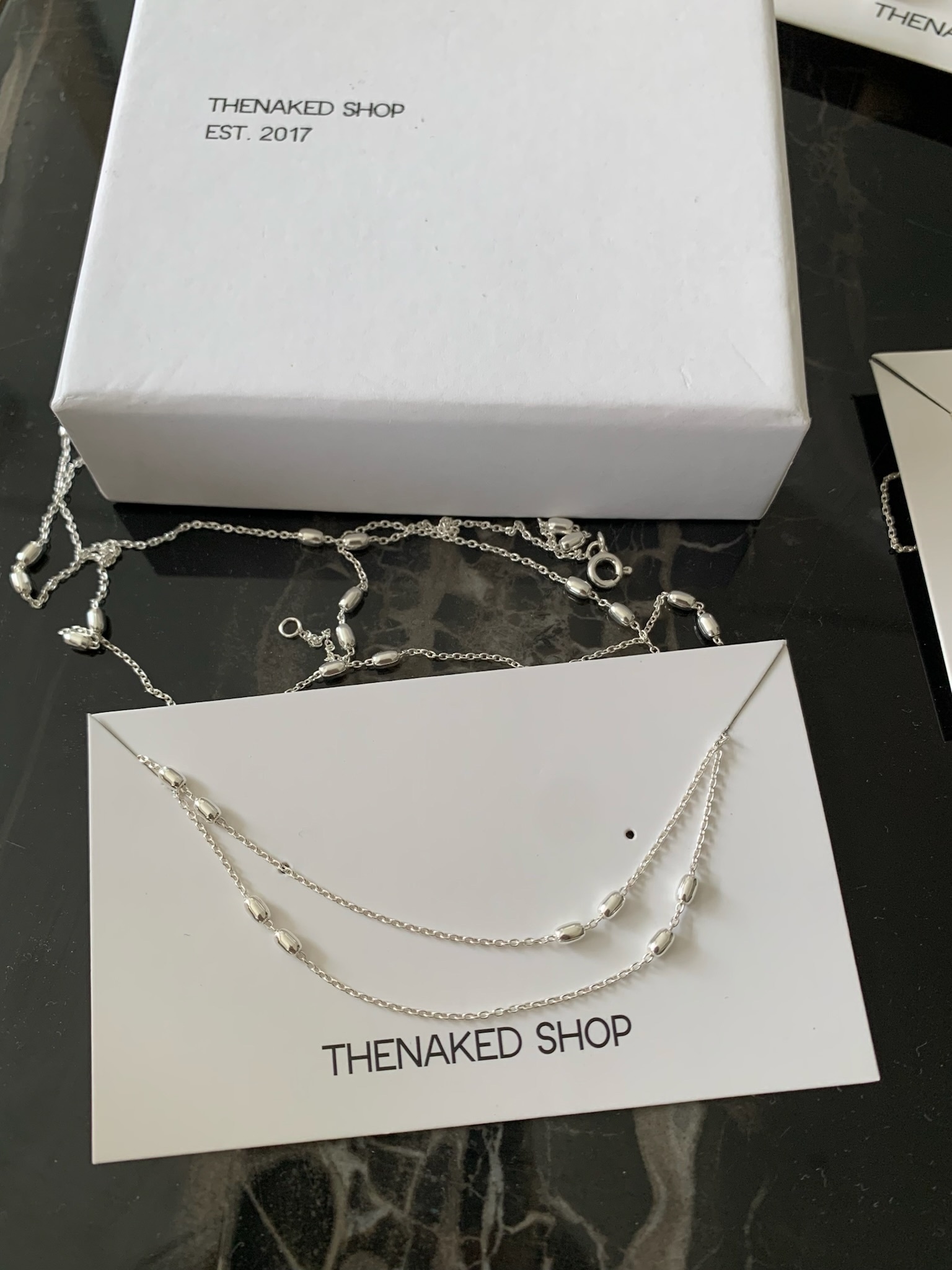 M84/ 童趣雙層巴士雙層純銀項鍊