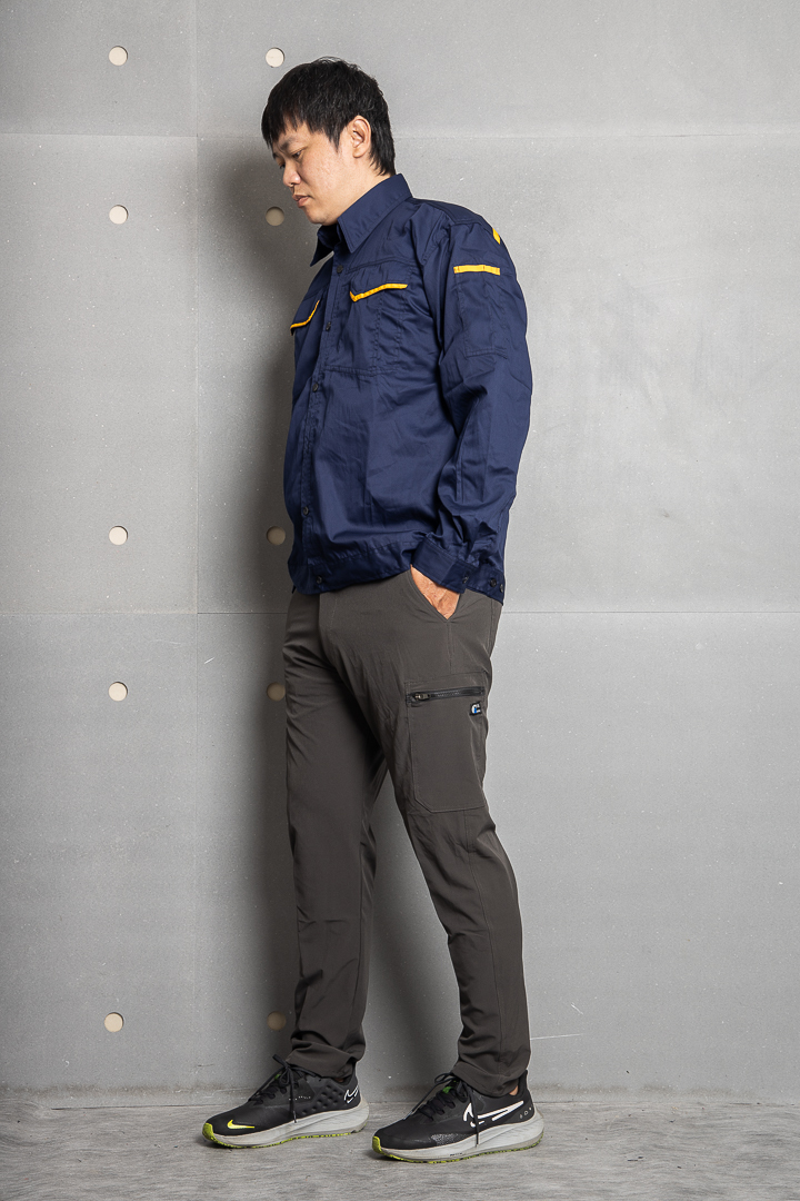 癸海 GUIHAI│日式工作服│丈青金黃│