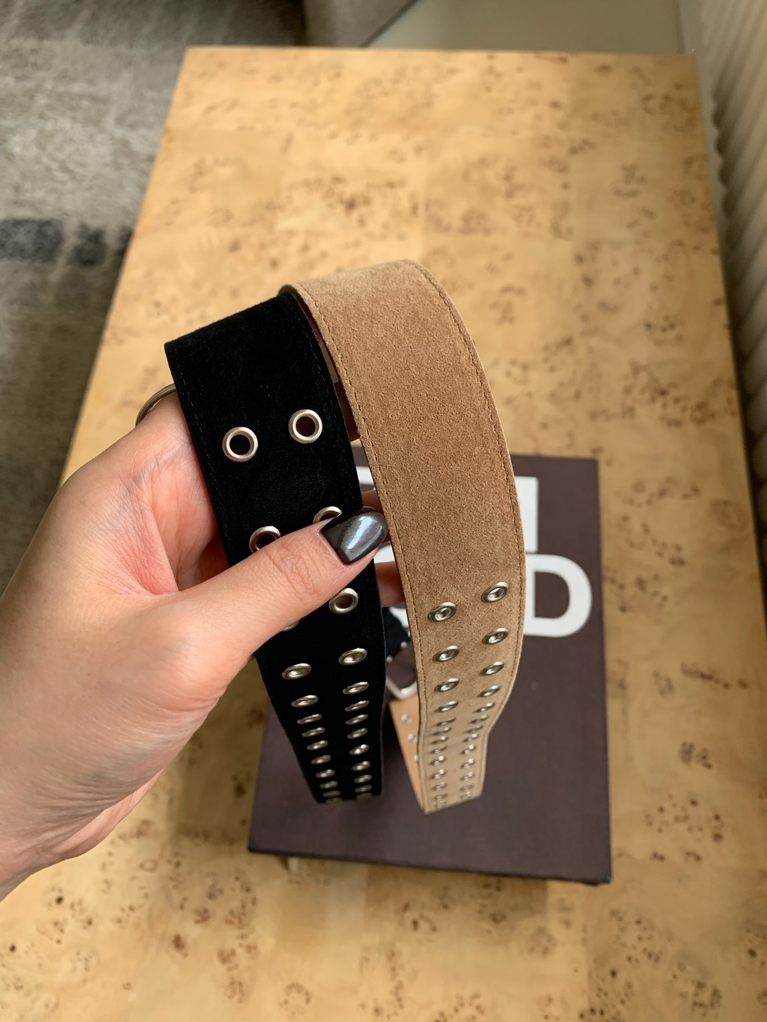 M18/ 加分點睛單品豬皮寬版皮帶