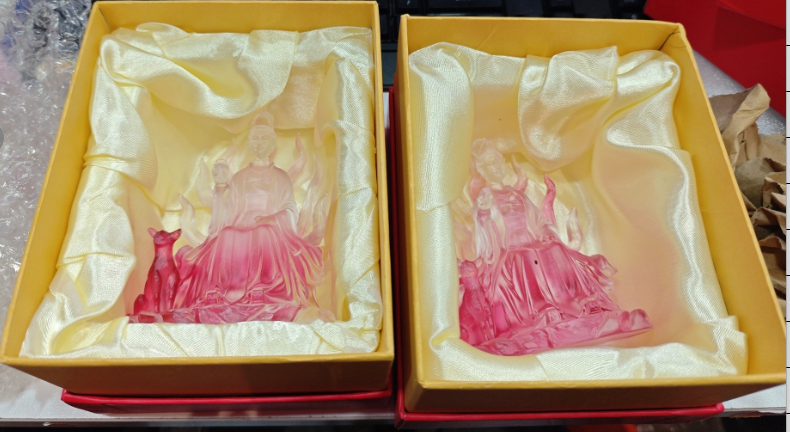 0315JX01-萬壽宮day1-九尾狐仙娜娜擺件-送迷你花樽（A6）