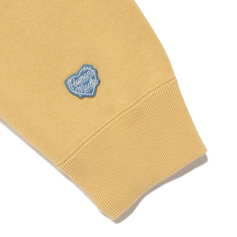 HUMAN MADE 2026 HEAVYWEIGHT SWEATSHIRT - YELLOW PRE ORDER ITEM (預訂中)