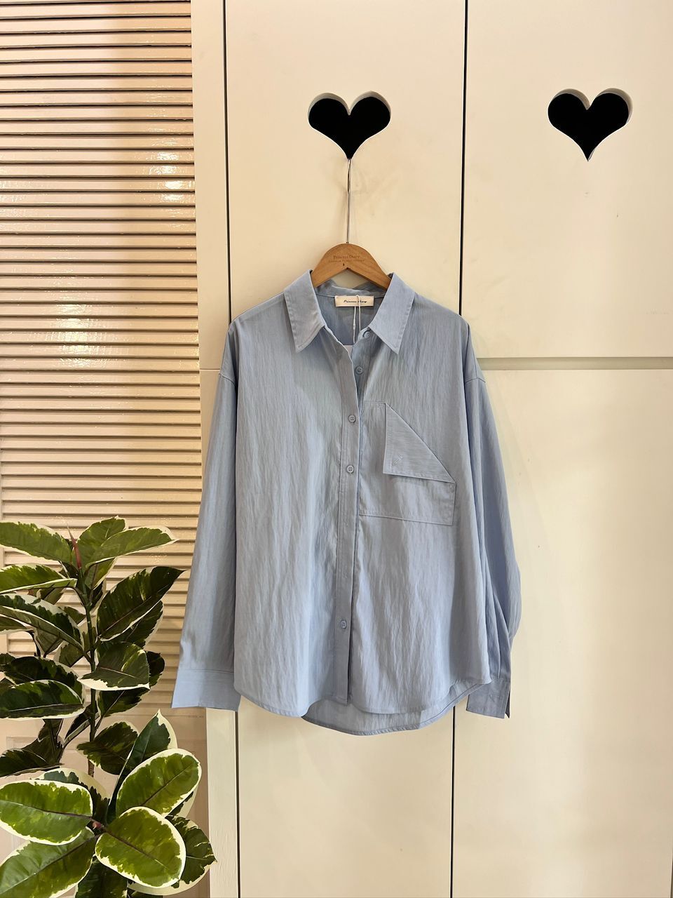 B4304 RM119 ▶️長袖襯衫 👉B:120cm L:62cm